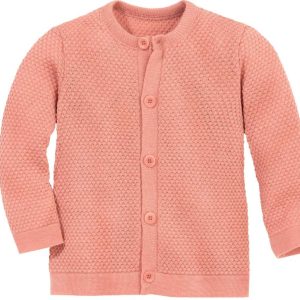 Disana Cardigan Børn Merinould Pink