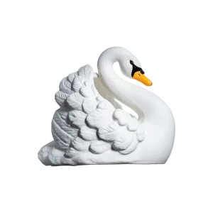 Natruba badedyr i naturgummi - Svane - Stor